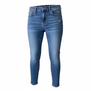 7 For All Mankind Gwenevere High Waist Ankle Jeans, Stretch, Midwash, Midweight